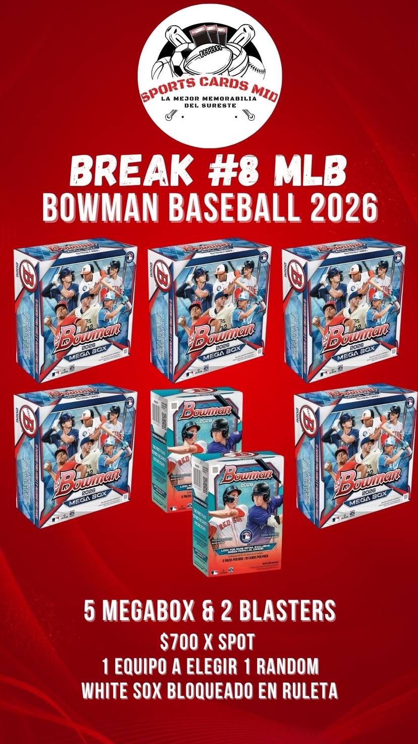 Bowman Mega Boxes Recién Llegadas🥵🔥