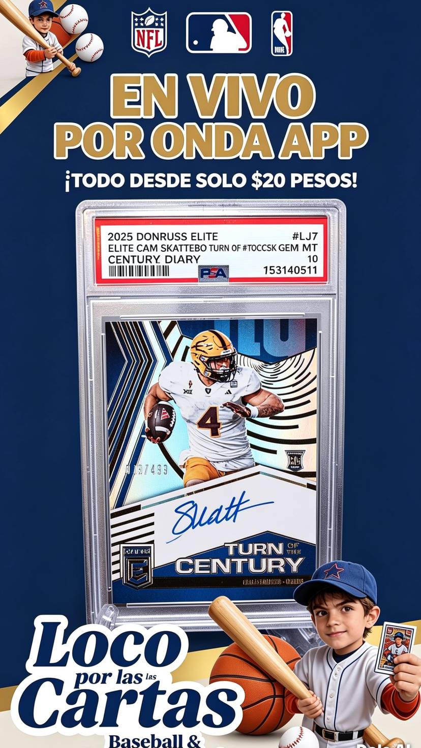 todo empieza a $20 estamos locos NBA,NFL,MLB