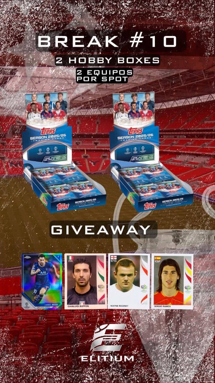 BREAK #10 2 TOPPS FLAGSHIP CHAMPIONS LEAGUE 25/2026