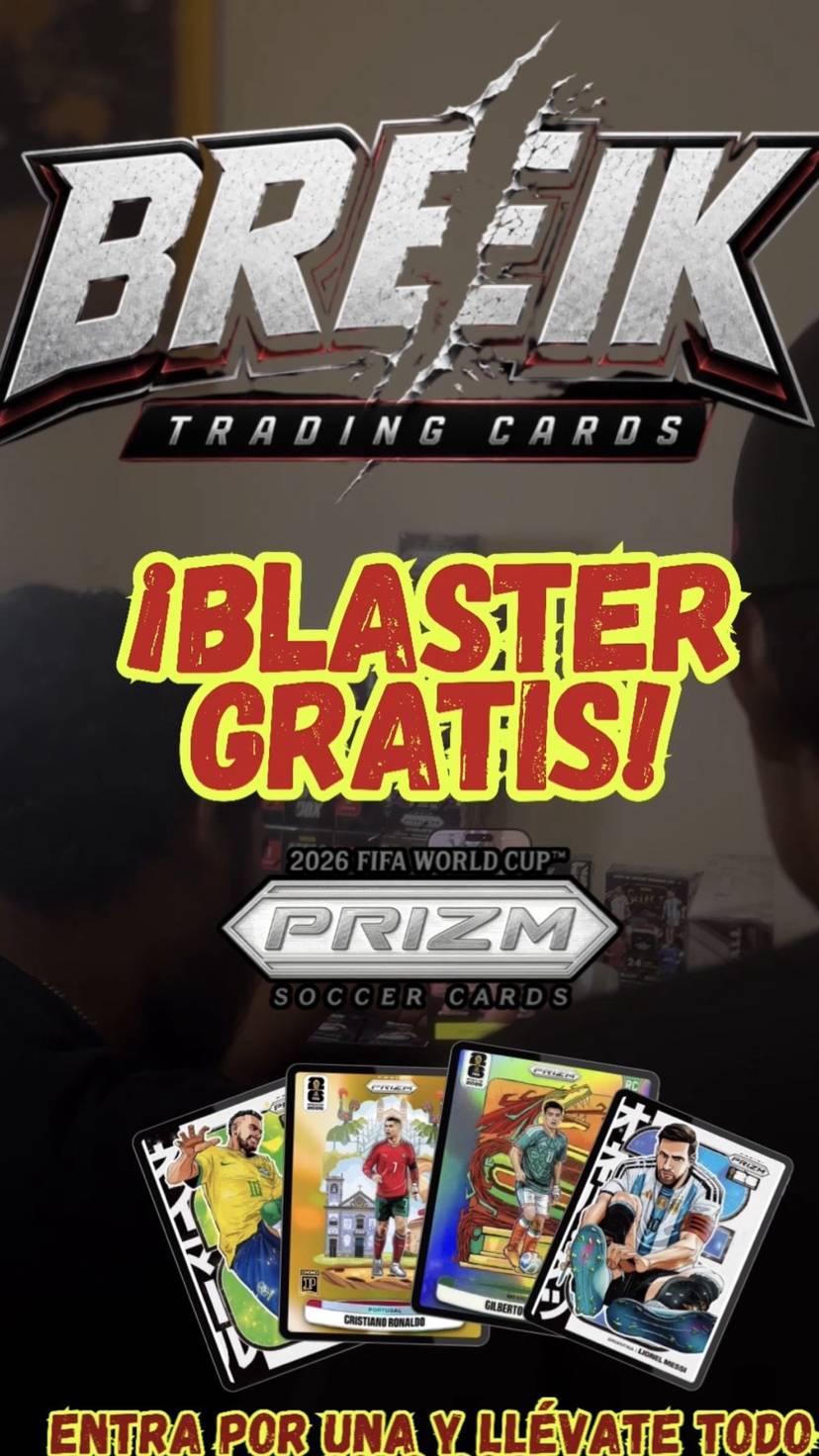¡PANINI PRIZM BLASTER GRATIS🔥🔥