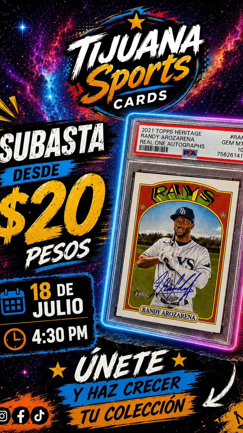 Tarjetas Deportivas⚾️🏈⚽️🏀 desde $20 pesos 🔥 Dodgers, Padres y más 📣⚾️