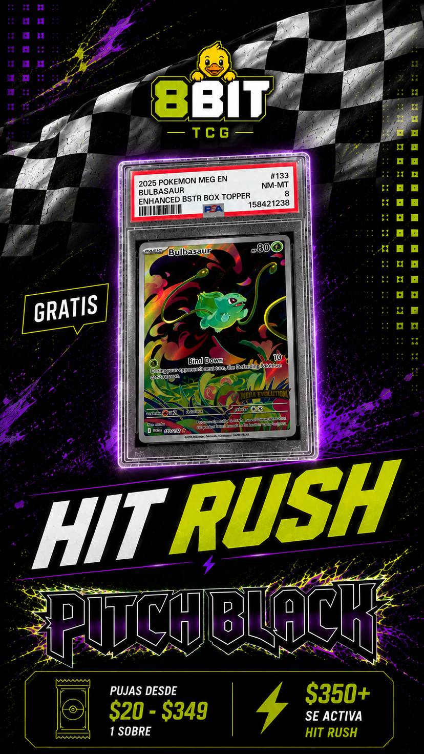 🔥 HIT RUSH | ABRE HASTA SACAR HIT 🔥 + Bulbasaur promo PSA 8 Gratis 🎁
