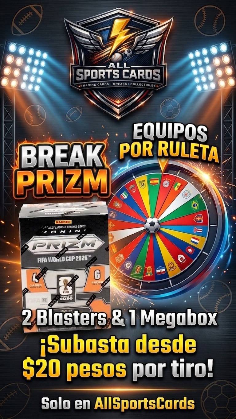 🚨 Break 🚨 Equipos por ruleta, desde 20 Pesos