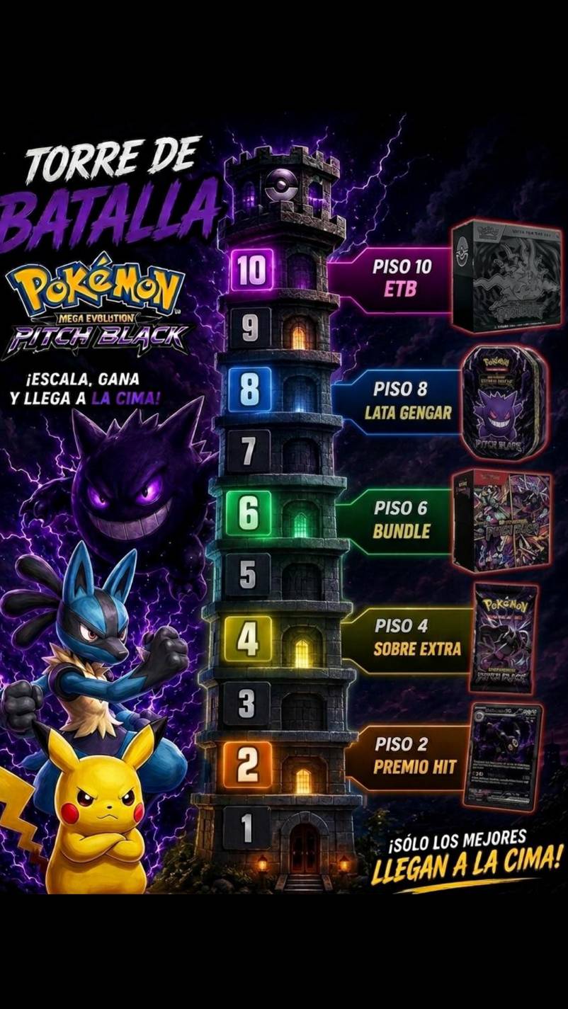 NUEVA DINÁMICA!!, TORRE DE BATALLA, MINIJUEGOS , PRODUCTO CERRADO, Y MÁS!!