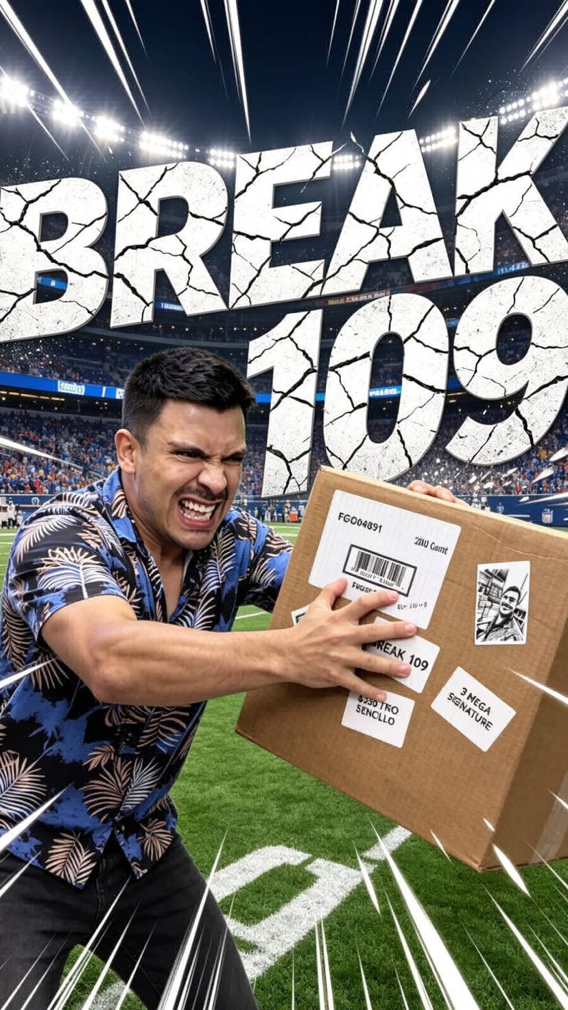 BREAK 109 NFL SIGNATURE