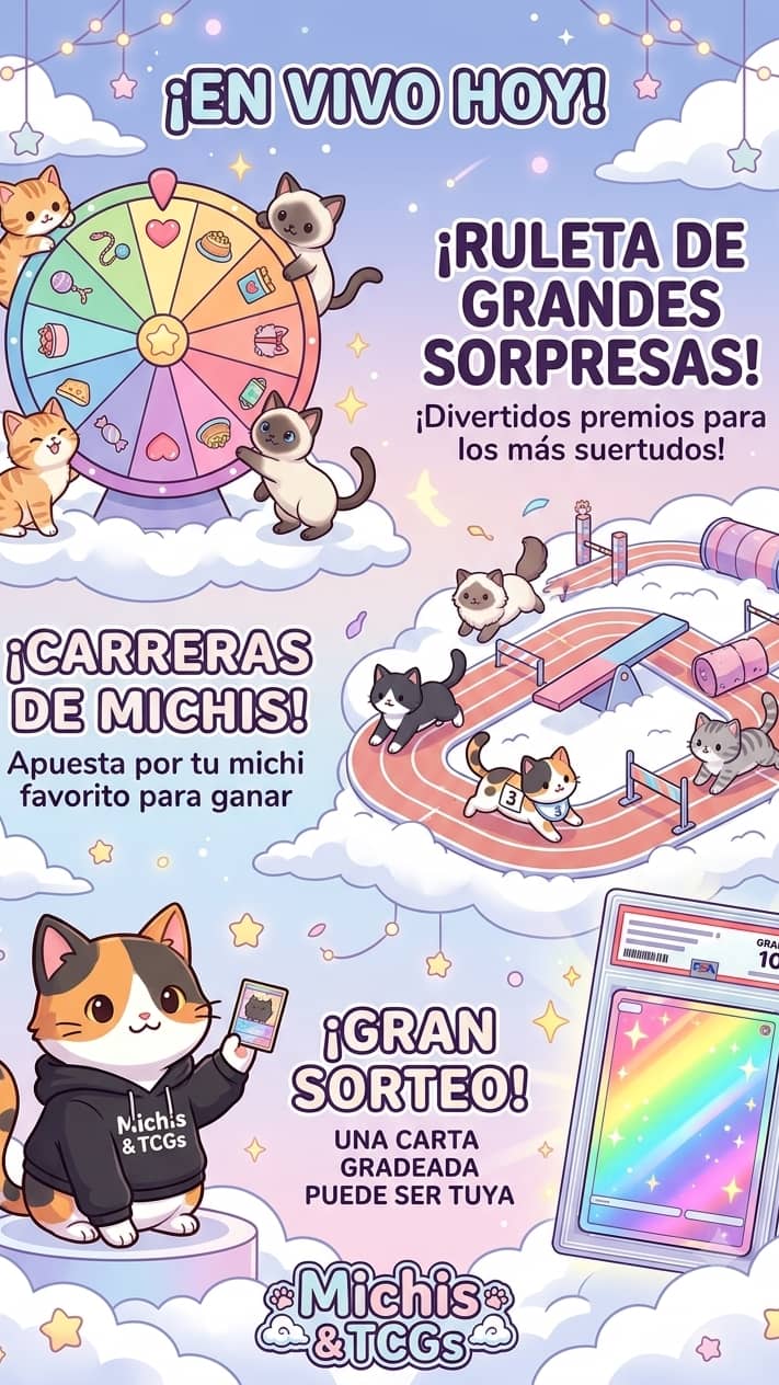 ¡Carreras de michis!