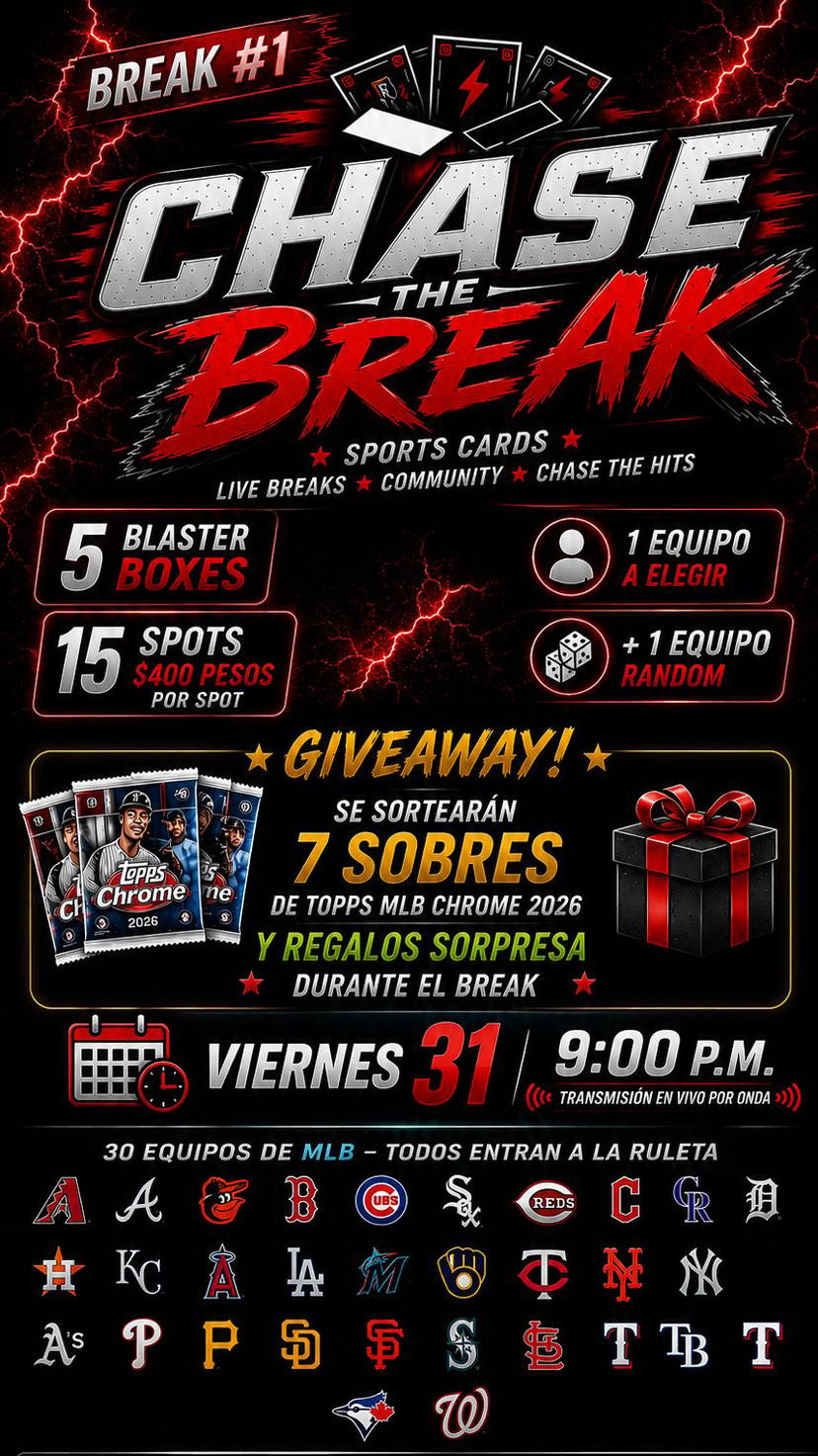 Break Topps Chrom MLB 2026