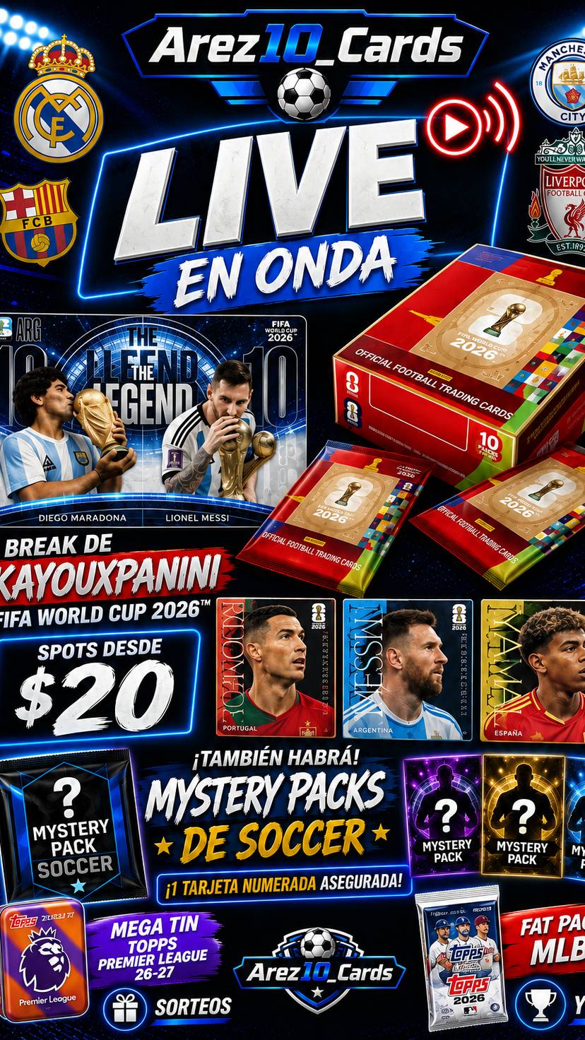 BREAKSITO DE PANINIxKAYOU, MEGA TIN FLAGSHIP PREMIER LEAGUE , FAT PACKS MLB Y NFL Y MÁS!!!