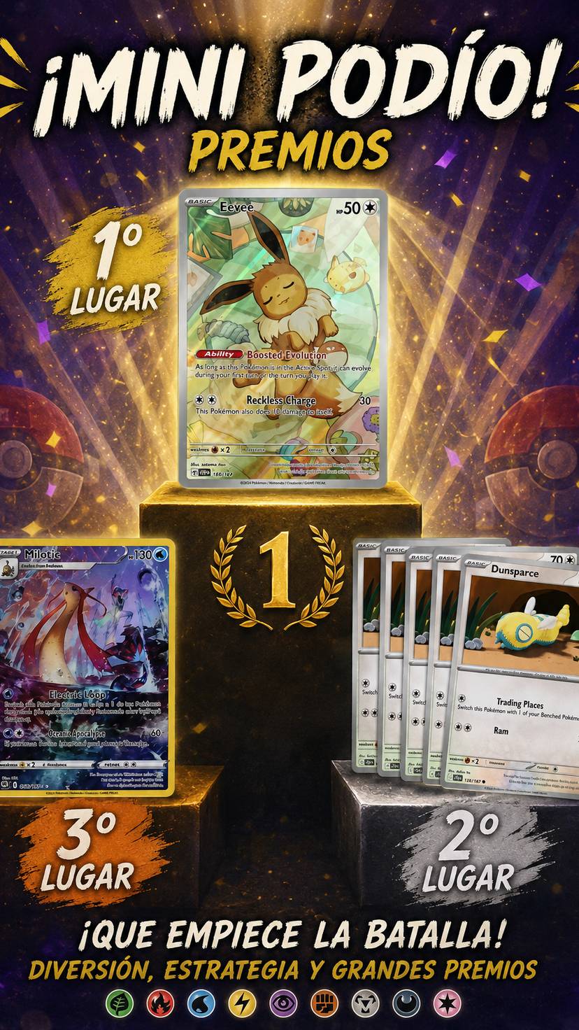 ¡MINI PODIO CHAOS RISING Y PERFECT ORDER!