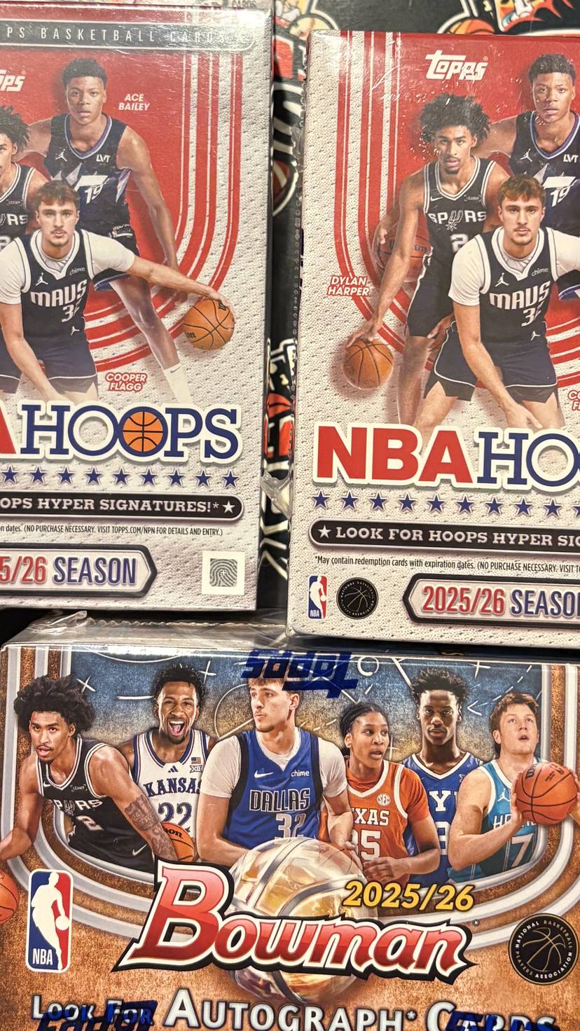 Singles y sobres NBA Hoops/Bowman🏀😎