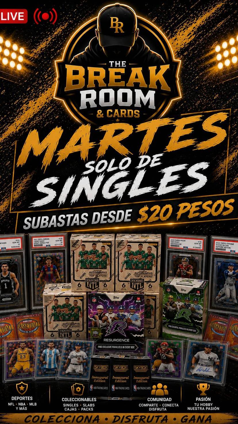 Martes de singles tranqui, desde $20 pesos