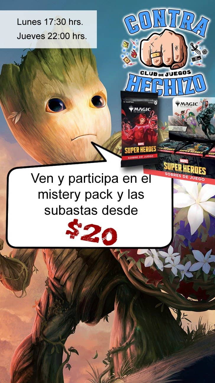 Mistery pack de a 20 pesos 