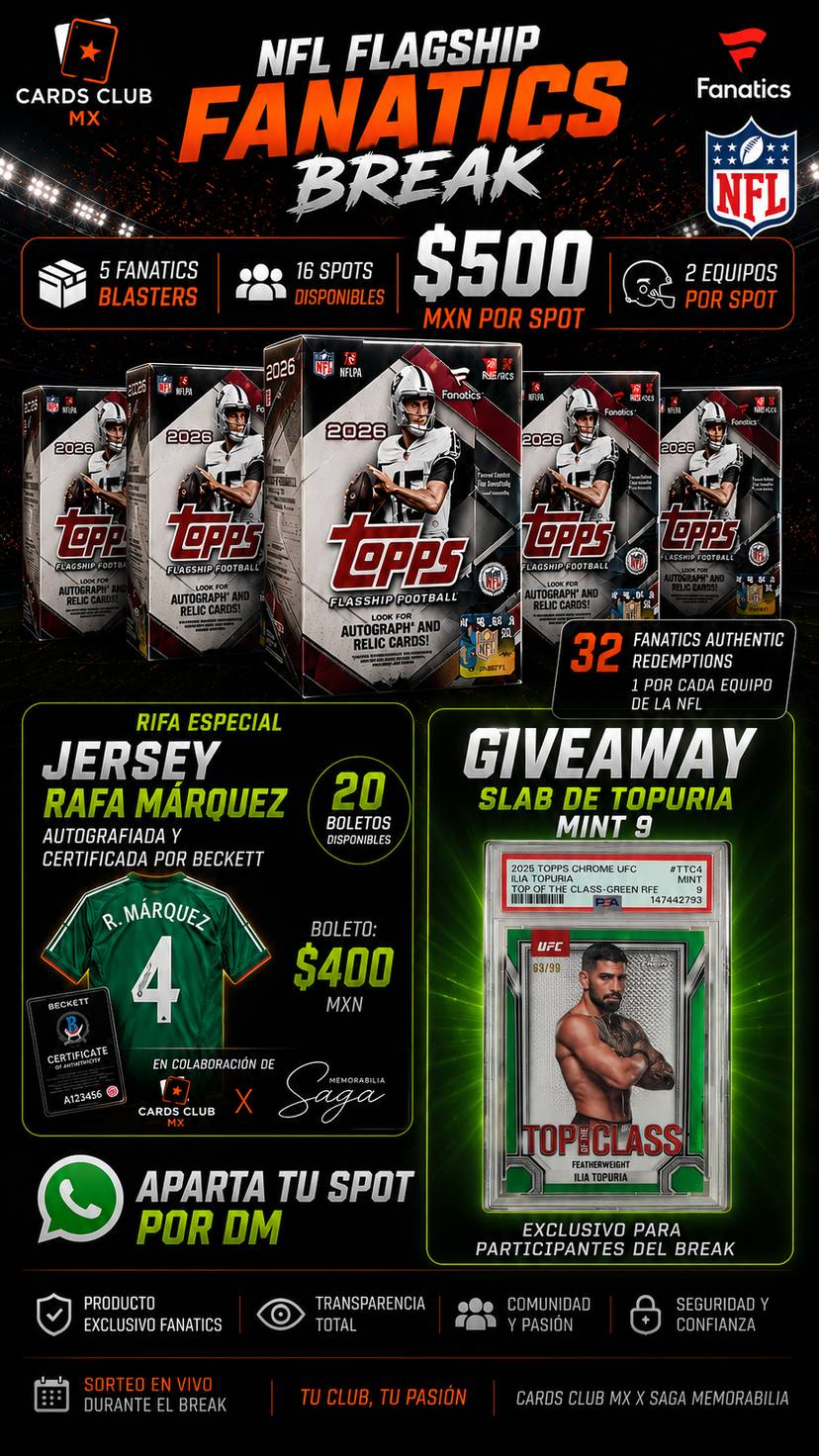 🏈 NFL FLAGSHIP FANATICS BREAK 🔥
