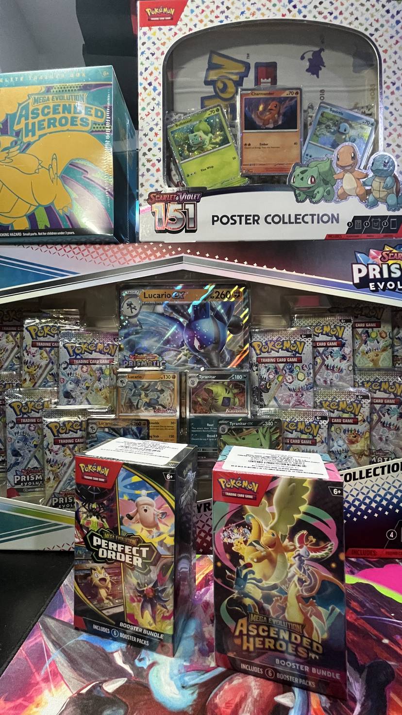 ETB Ascended + 151 y Prisma GRATIS! Chaos podio 