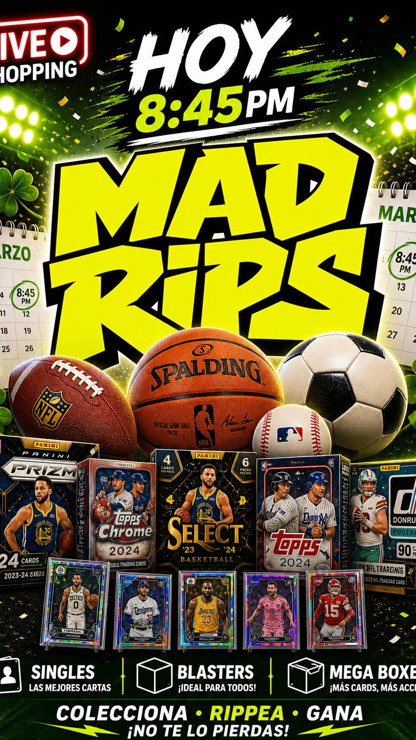 Singles desde $20 NFL NBA FUT MLB