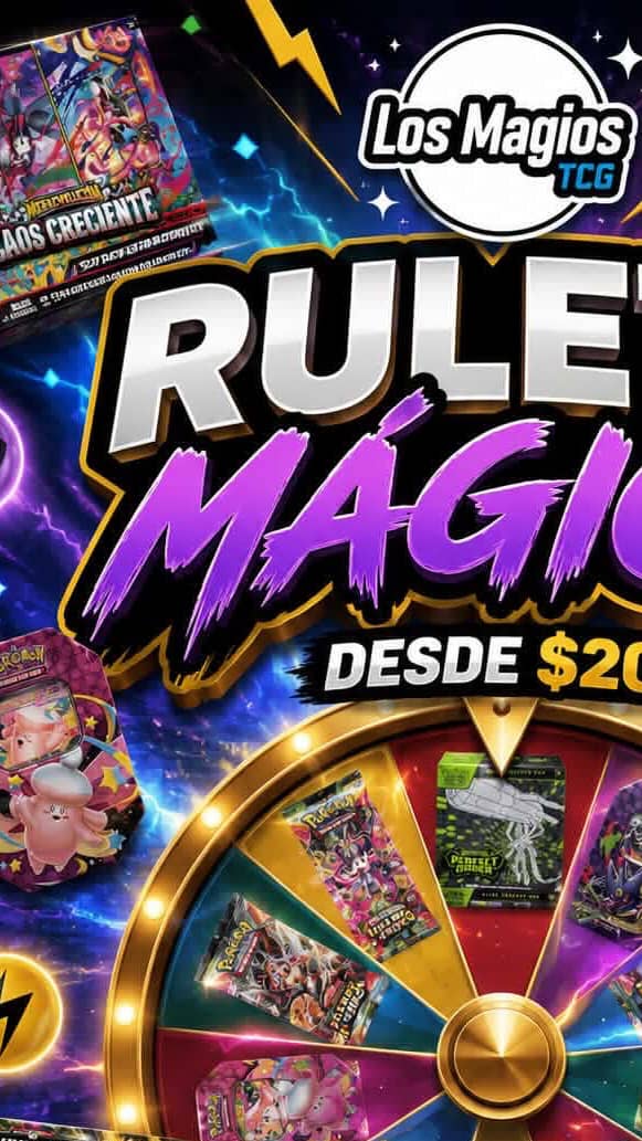 RULETA MÁGICA DESDE 20🔥🔥🔥 Y DUELO DE BOOSTER BOX DE CHAOS RISING🔥