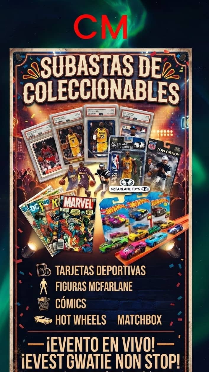 TARJETAS COLECCIONABLES FIGURAS MCFARLANE HOT WHEELS Y COMICD