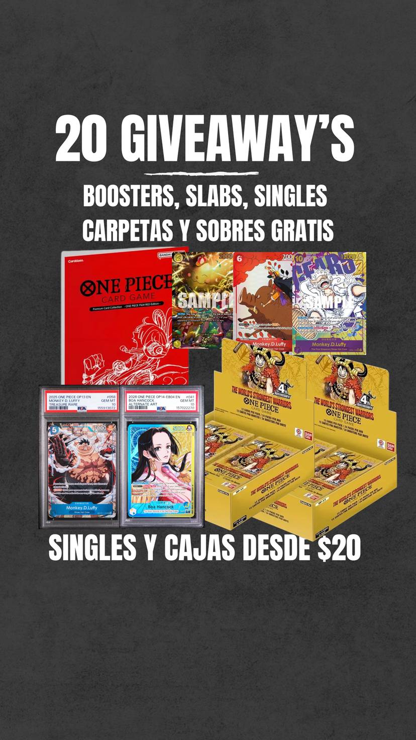 SLABS Y BOOSTERS GRATIS!