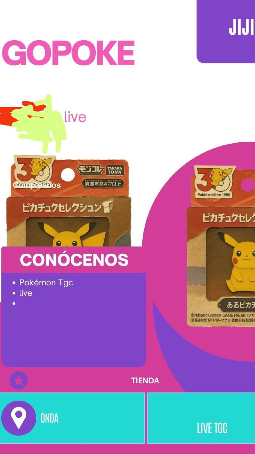 venta en mi live TCG