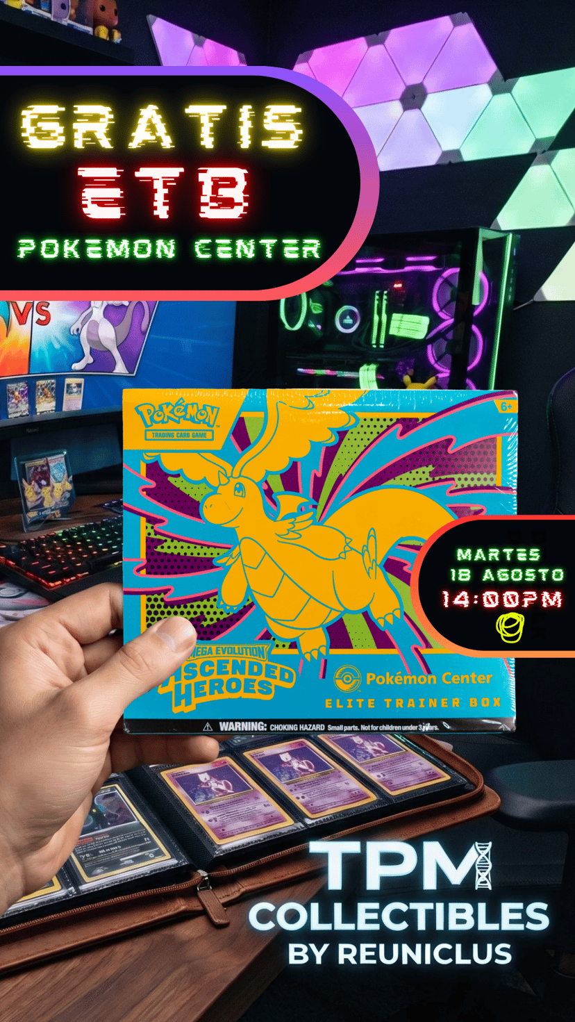 Gratis 🌟ETB Ascended Pokemon Center 🎁🔥 Producto pokemon, One Piece desde $20 