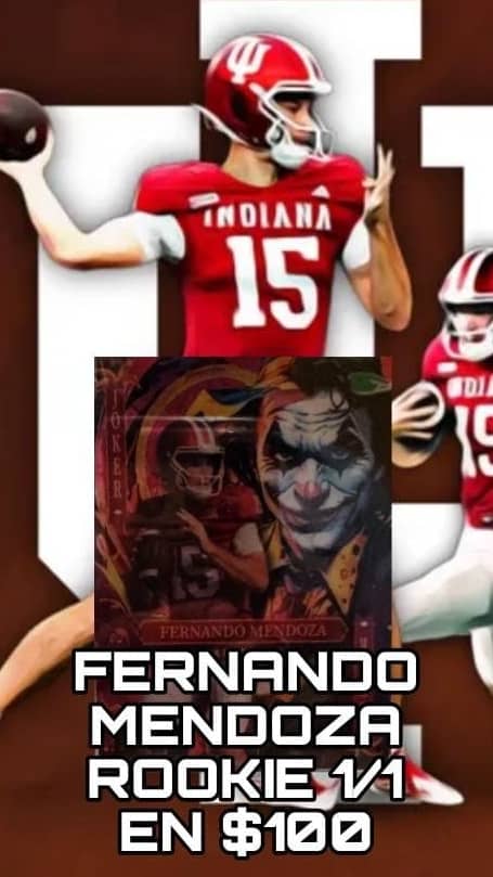 FERNANDO MENDOZA 1/1 EN $100