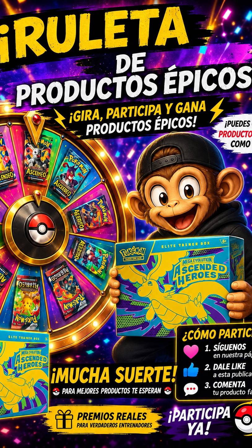 Ruleta Etb Ascended Héroes