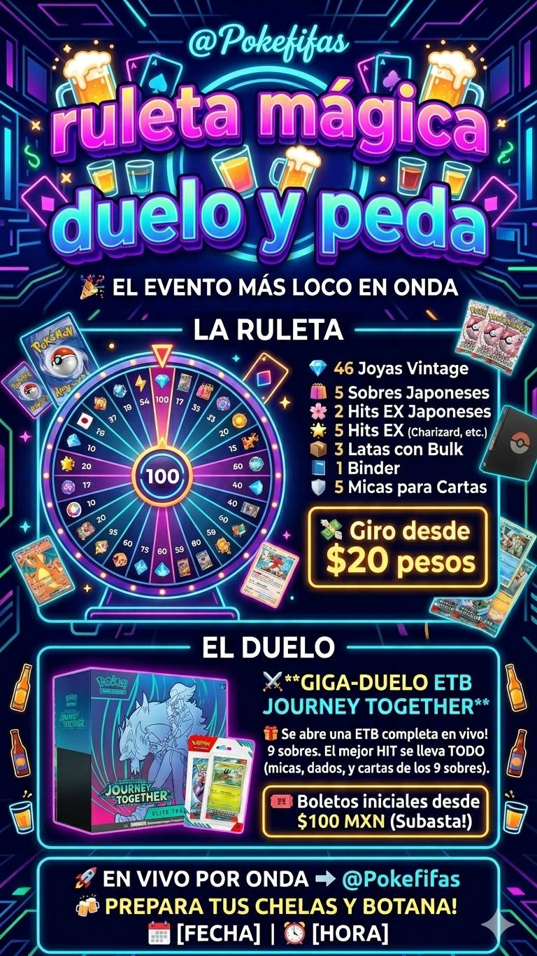 ruleta Pokemon