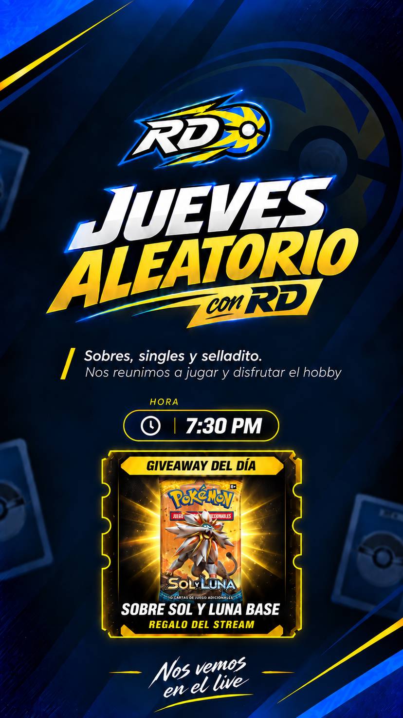 Jueves Aleatorio con RD⚡️| Ruleta, Sobre y Premios