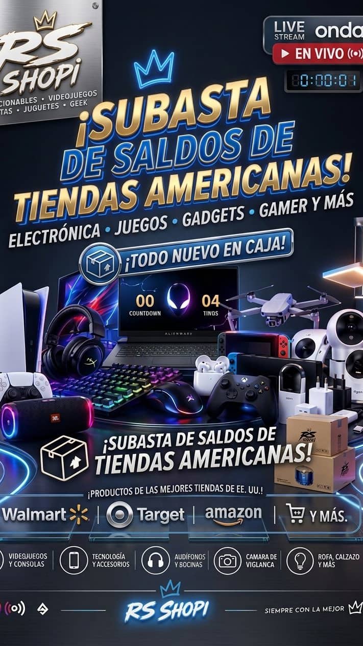 🔥electrónica, juegos, gadgets. desde 20$🔥

🎰RULETA🎰