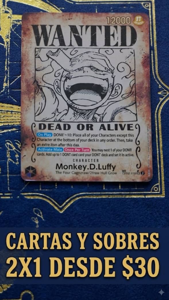 🥇🏴‍☠️🥇🏴‍☠️ONE PIECE!!! 2X1