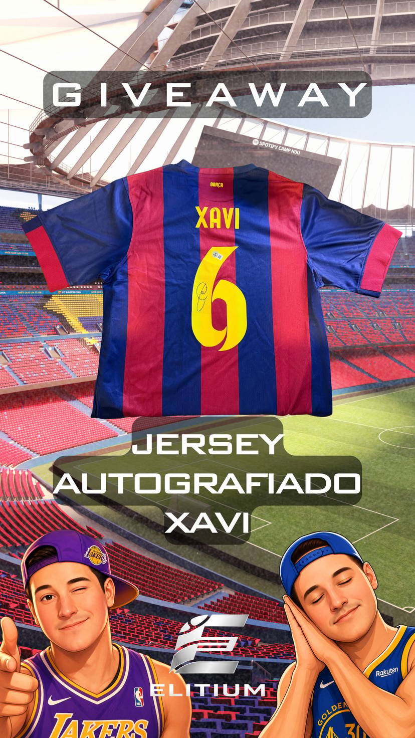 JERSEY AUTOGRAFIADO XAVI
