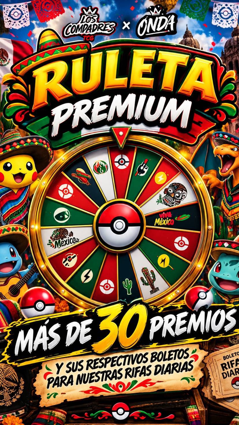 ruleta POKEMON premium