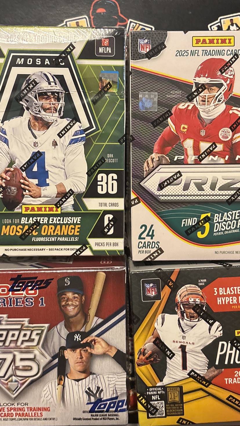 Break blasters NFL🏈NBA🏀MLB⚾️ y singles