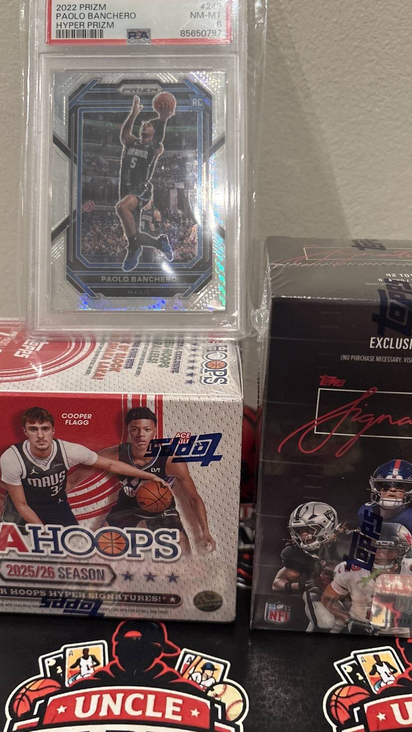 Break caja NFL, sobres NBA y singles chidas😎
