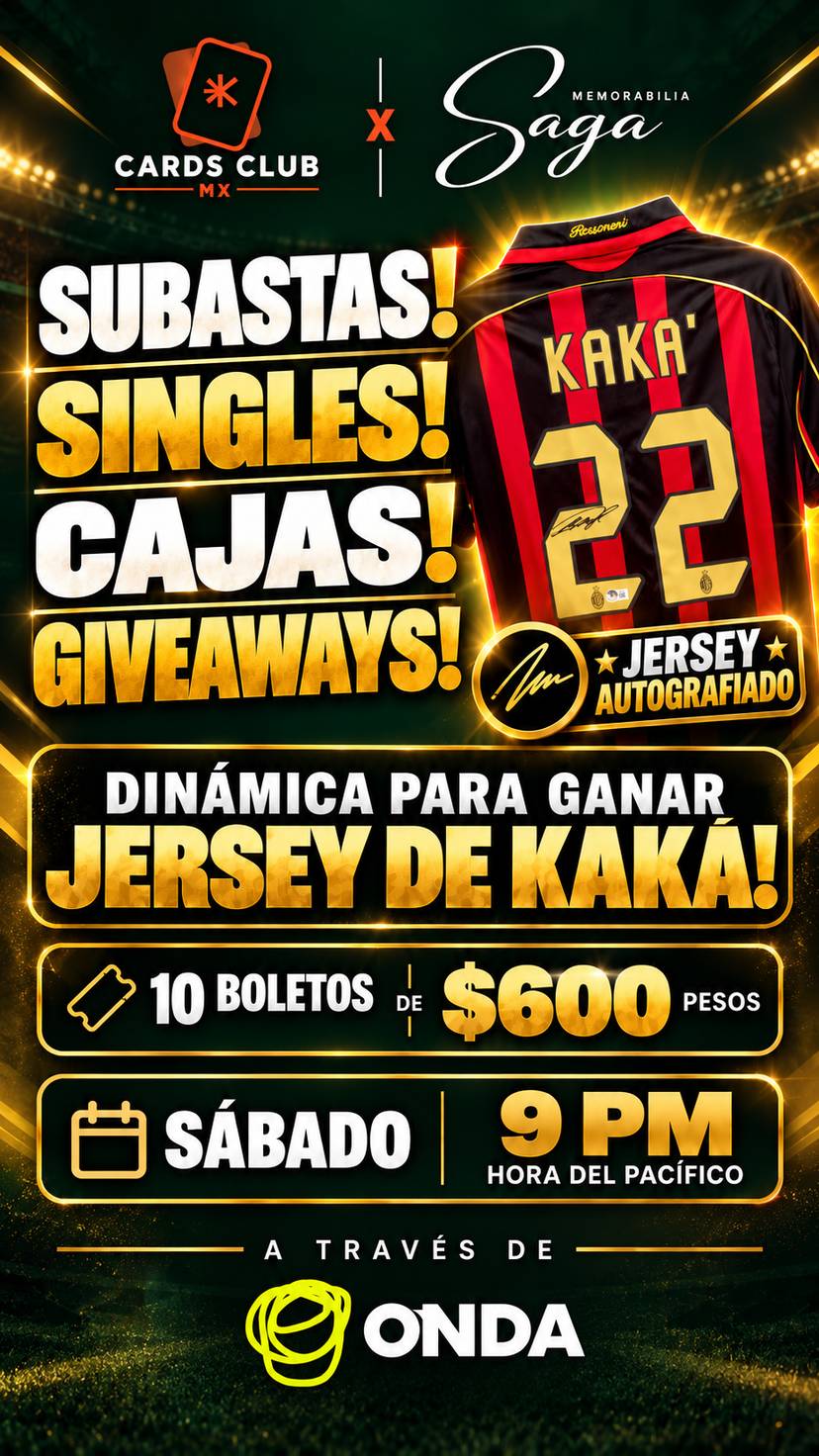 SUBASTAS! SINGLES! CAJAS! GIVEAWAYS! 
