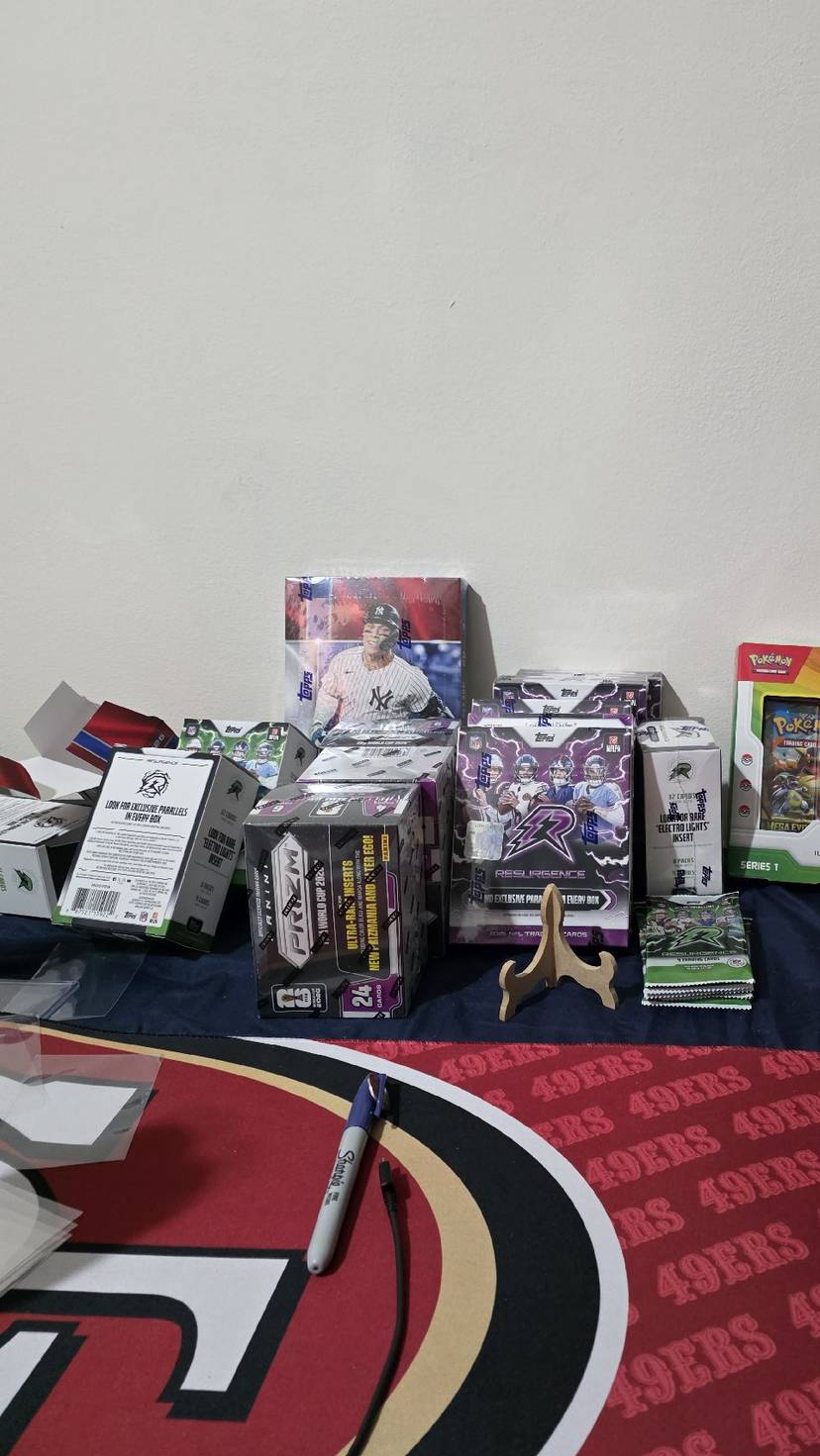 panini prizm mundial, mlb y pokemon 