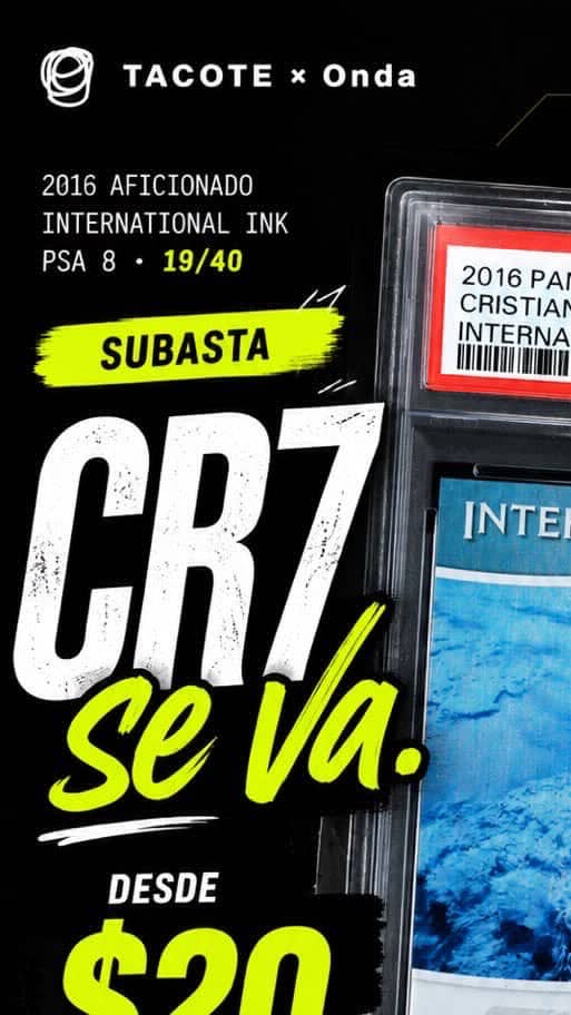 CRISTIANO FIRMA DESDE 20 PESOS 