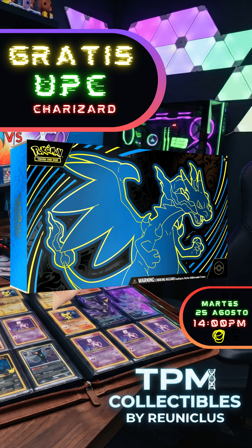Gratis UPC Charizard 🔥 Ruleta Delux