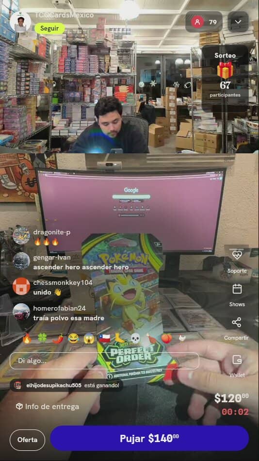 Sobre Pokémon TCG Perfect Order