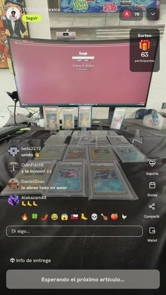 Lote de Cartas Pokémon Graduadas