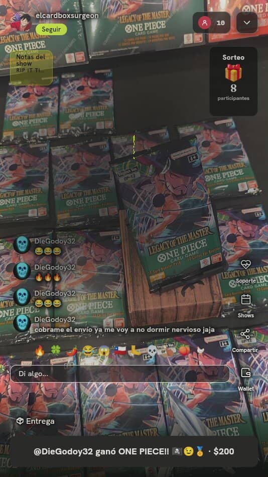 Sobre One Piece Legacy Master OP-12