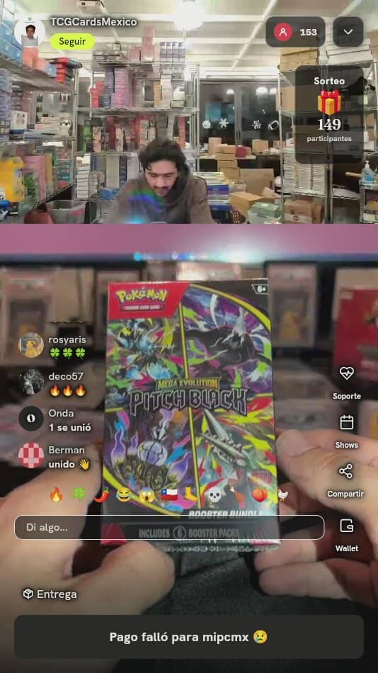 Pokémon Mega Evolution Pitch Black Booster Bundle