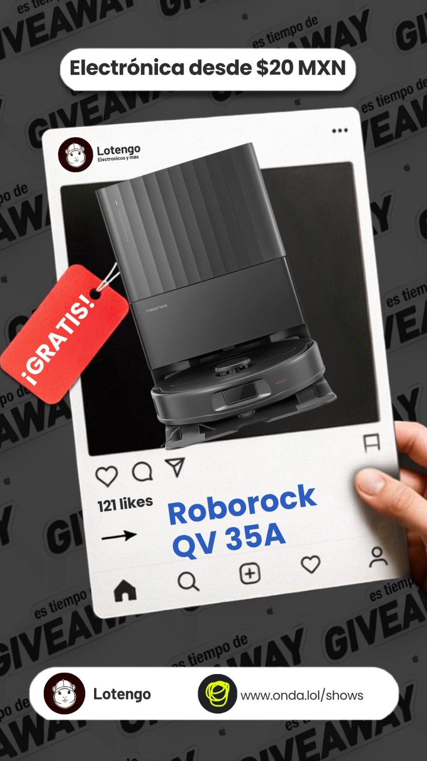 ¡ROBOROCK GRATIS!