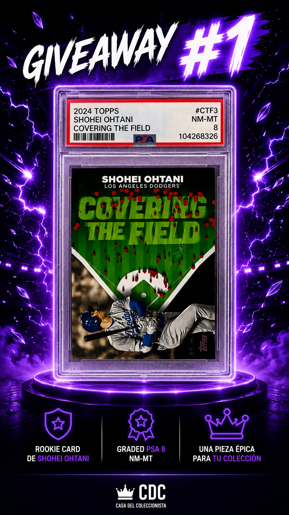 🎁 Ohtani PSA 8