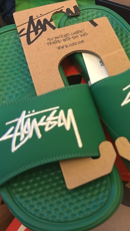 Slide Stussy X Nike!🔥