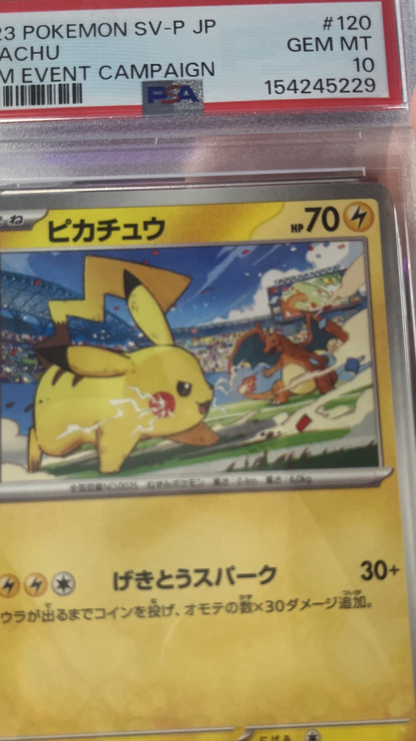Pikachu & Chari PSA 10