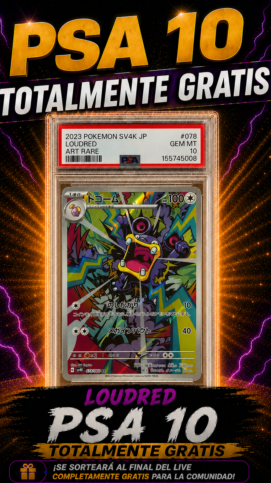 LOUDRED PSA 10 Gratis 🔥🔥