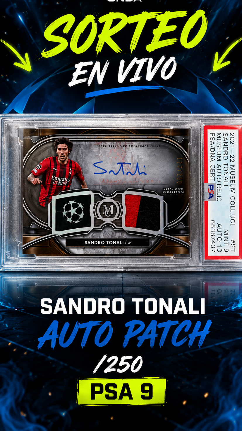 SANDRO TONALI AUTO PATCH /250 PSA 9 🔥