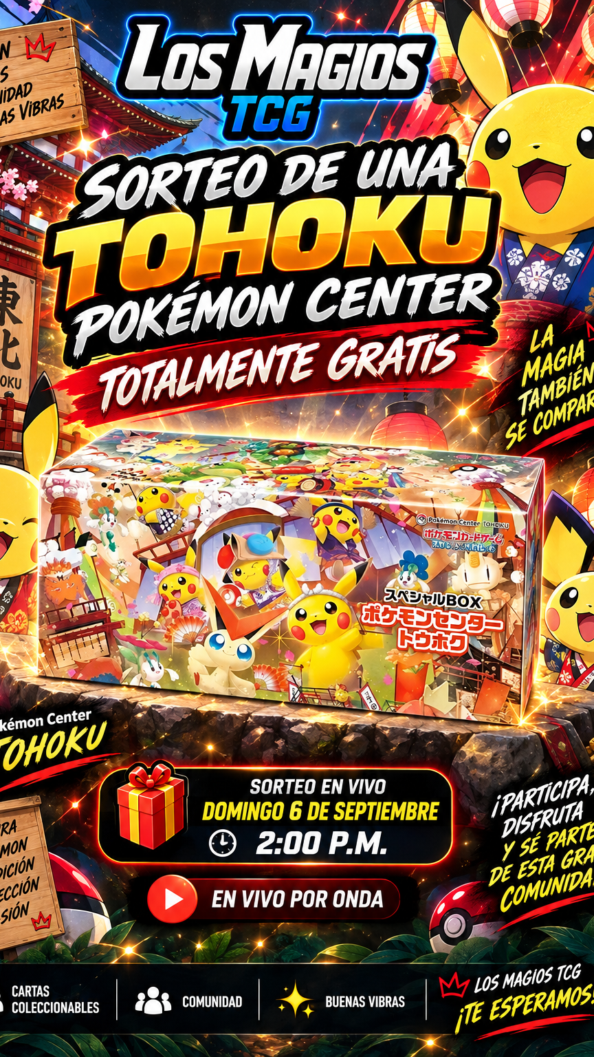 TOHOKU POKEMON CENTER GRATIS🔥🔥