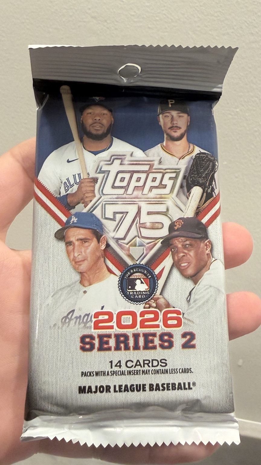 1 sobre 2026 Topps series 2 (Todo se abre en live)